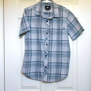 Boys O'Neill Short Sleeve Button Down Shirt